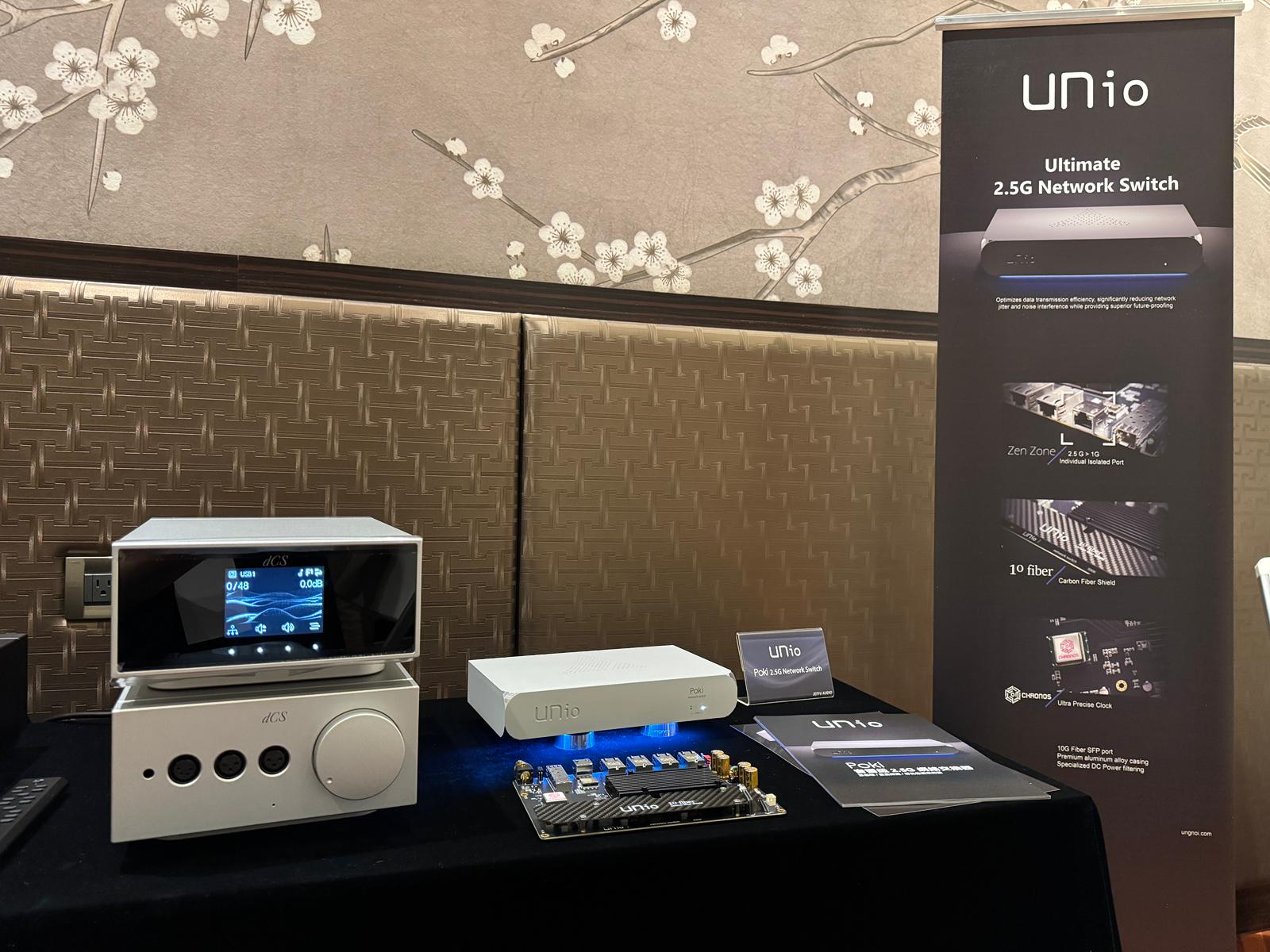 UNio 𝗣𝗼𝗸𝗶 network switch 網絡交換器 初登場台灣音響展