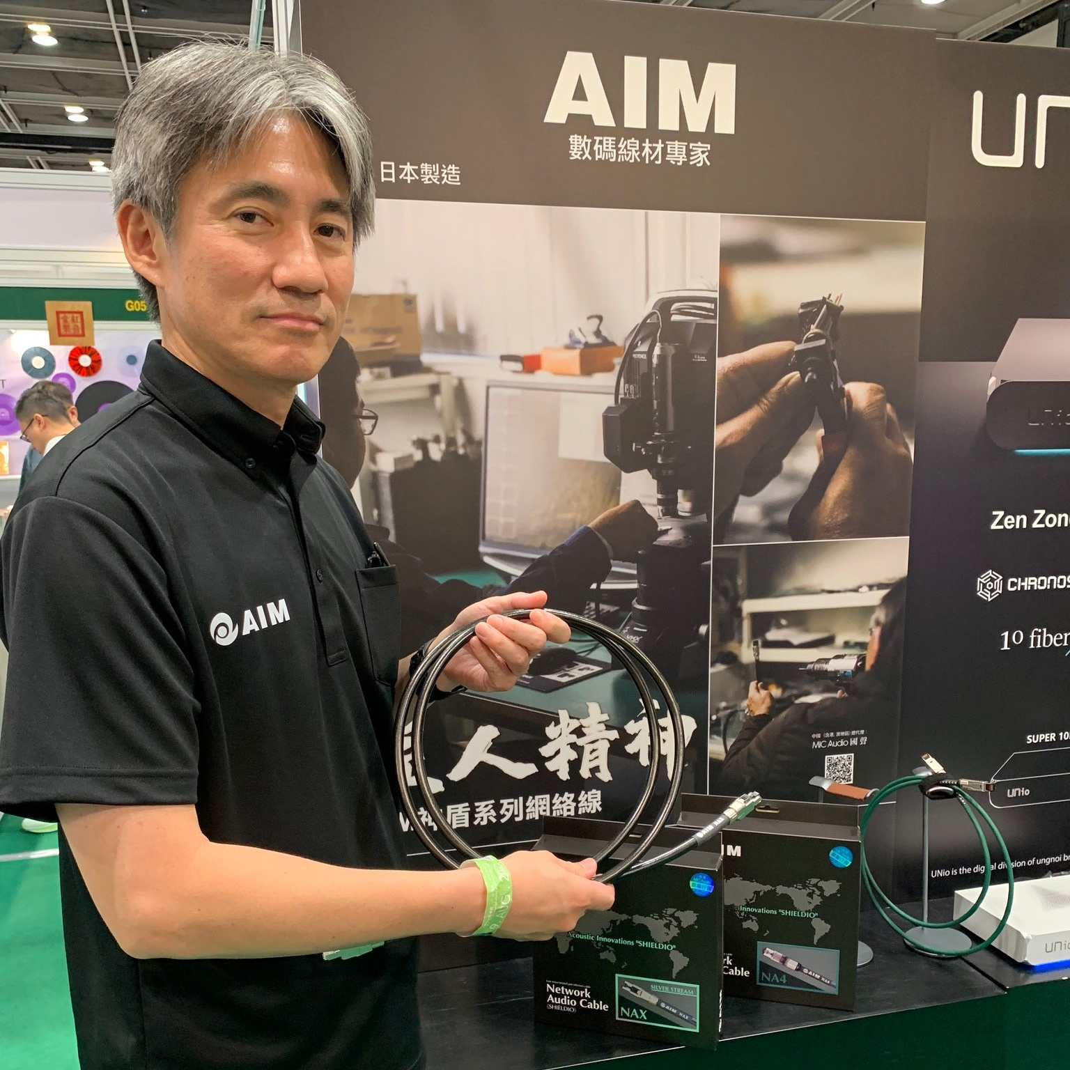 【香港高級視聽展2025】日本 AIM 部門經理大島先生親臨現場
