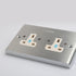 SINE SW-2LPT UK (Platinum) 英式雙位鉑金冷凍插座